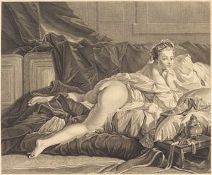 Het ontwaken door Pierre Charles Levesque after François Boucher