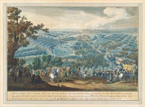 De Slag bij Poltava op 27 juni 1709