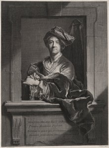 Hyacinthe Rigaud (1659-1743) door Pierre Drevet