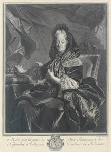 Marie d door Pierre Drevet
