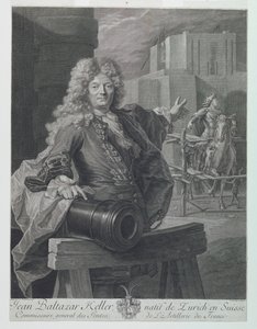 Portret van Jean-Balthasar Keller