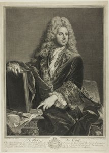 Portret van Robert de Cotte