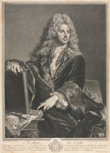 Portret van Robert de Cotte