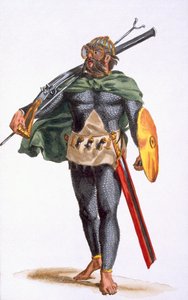 Een krijger van de Kaapverdische eilanden, uit 