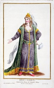 Hyu-Chen, vrouw van Dzjengis Khan, uit 