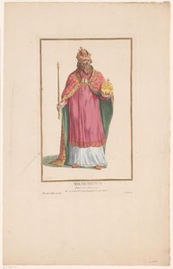 Portret van Keizer Sigismund met scepter en wereldbol door Pierre Duflos