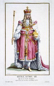 Willem III (1650-1702) van Oranje, 1780 door Pierre Duflos