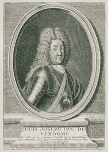 De Franse generaal Louis Joseph Duc de Vendôme door Pierre Dupin
