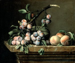 Pruimen, Meloen en Perziken
