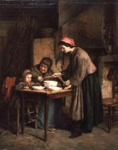 Interieur van een huisje