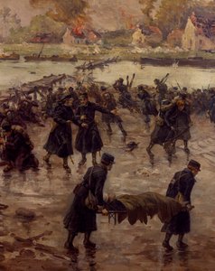 Gevechten langs de IJzer, oktober 1914 (detail)