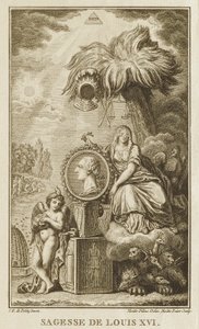 De wijsheid van Louis XVI door Pierre Etienne Moitte