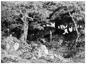 Les Chenes de Roche, ca. 1832-1860, 1924
