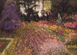 De bloementuin