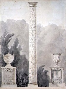 Ontwerpen voor neoklassieke monumenten