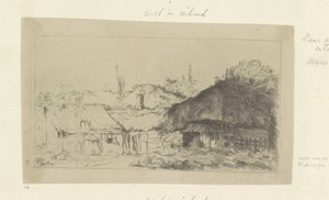 Boerderij door Pierre François Basan (workshop of)