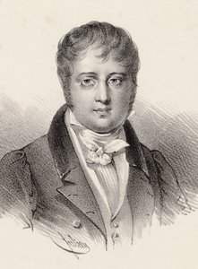 Portret van de Componist Nicolò Isouard door Pierre François Ducarme