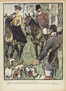 Illustratie voor Le Rire door Pierre Georges Jeanniot