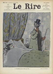 Illustratie voor Le Rire door Pierre Georges Jeanniot