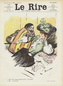 Illustratie voor Le Rire door Pierre Georges Jeanniot