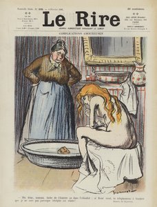 Illustratie voor Le Rire door Pierre Georges Jeanniot