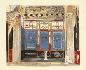Tablinum van het Huis van de Kleine Fontein, Casa della Fontana Piccola, Pompeii