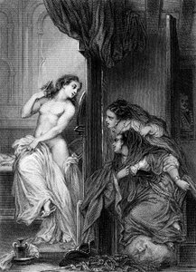 Het verhaal van Jenni, door Voltaire door Pierre Gustave Eugene (1817 82) Staal