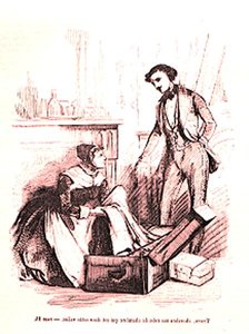 Charles Grandet en Nanon, illustratie uit 