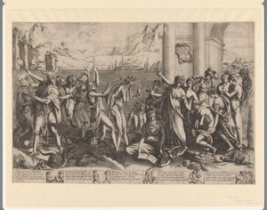 Allegorie op de beeldhouwkunst door Pierre II Biard