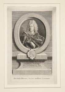 Charles Jérôme de Cisternay du Fay (1662-1723) door Pierre Imbert Drevet