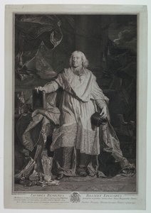 Portret van Kardinaal Jaques Benigne Bossuet (1627-1704)