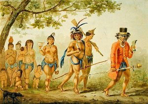 Mars van een stam, c.1839 door Pierre J. Benoit