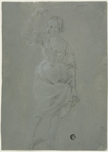 Dansende vrouw door Pierre Jacques Volaire