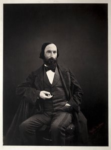 Auguste Vacquerie door Pierre Jean Delbarre