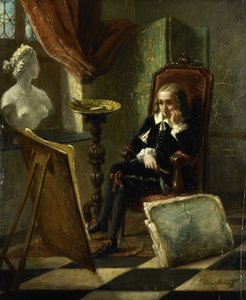 De jonge schilder door Pierre Joseph Toussaint