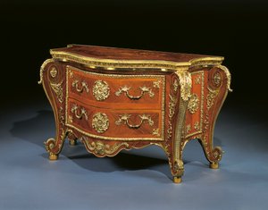 George III bombe commode, c.1760-65