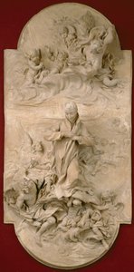 S. Luigi Gonzaga in Glorie door Pierre Legros