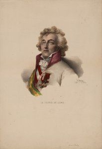 Portret van Charles-Joseph, Prins de Ligne 1735-1814, 1825