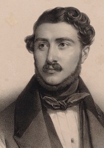 Portret van de componist Théodore Labarre 1805-1870