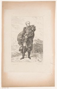 Portret van Generaal Maximilien Sébastien Foy Collectie van historische portretten van Baron Gérard (series title) door Pierre Michel Adam