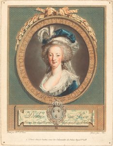 Koningin Marie-Antoinette, c. 1789