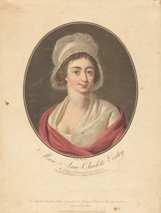 Charlotte Corday door Pierre Michel Alix after Jean François Garnerey