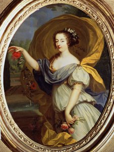 Portret van Louise Françoise de La Baume Le Blanc, hertogin van La Vallière door Pierre Mignard