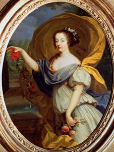 Portret van Hertogin de la Valliere als Flora, 17e eeuw