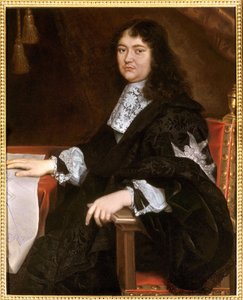 Portret van François Michel Le Tellier, Markies de Louvois 1641-1691, tweede helft van de 17e eeuw door Pierre Mignard