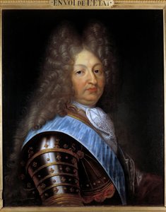 Portret van de Grote Dauphin (1661-1711), zoon van Lodewijk XIV door Pierre Mignard
