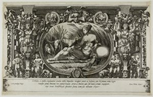 De nimf van Fontainebleau door Pierre Milan