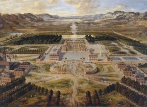 Het Paleis van Versailles, de Grand Trianon, ca. 1668 door Pierre Patel