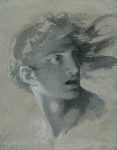 Hoofd van wraak, c.1804 door Pierre Paul Prudhon