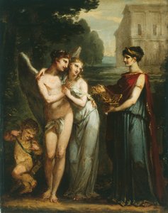Onschuld verkiest liefde boven rijkdom door Pierre Paul Prud